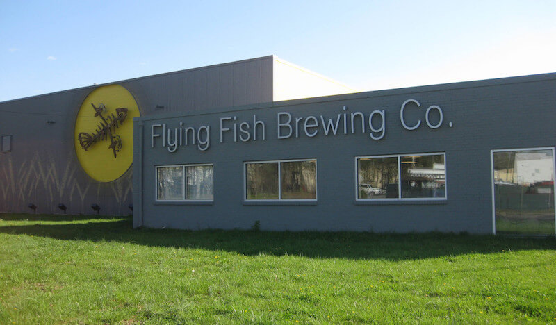 Entry of Flying Fish Brewing Co.