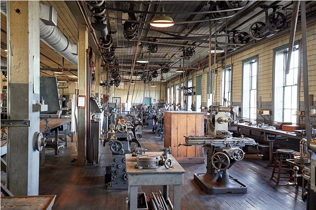 Image of the inside to the Thomas Edison Museum in NJ