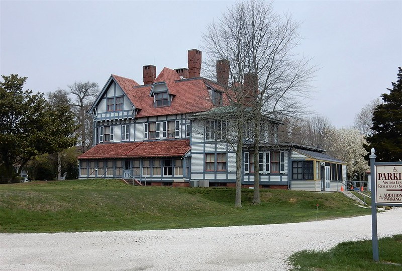 An outside view of Emlen Physick Estate 