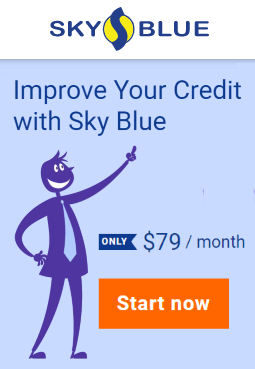 Repair your credit with Sky Blue