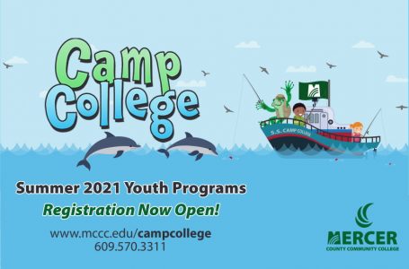 Registration Opens March 1, 2021 for Mercer County Community College’s ‘Camp College’ In-Person Summer Youth Camp