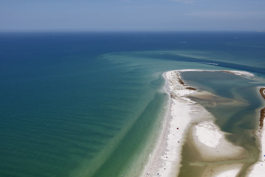 Aerial image of Fort De Soft Beach Florida
