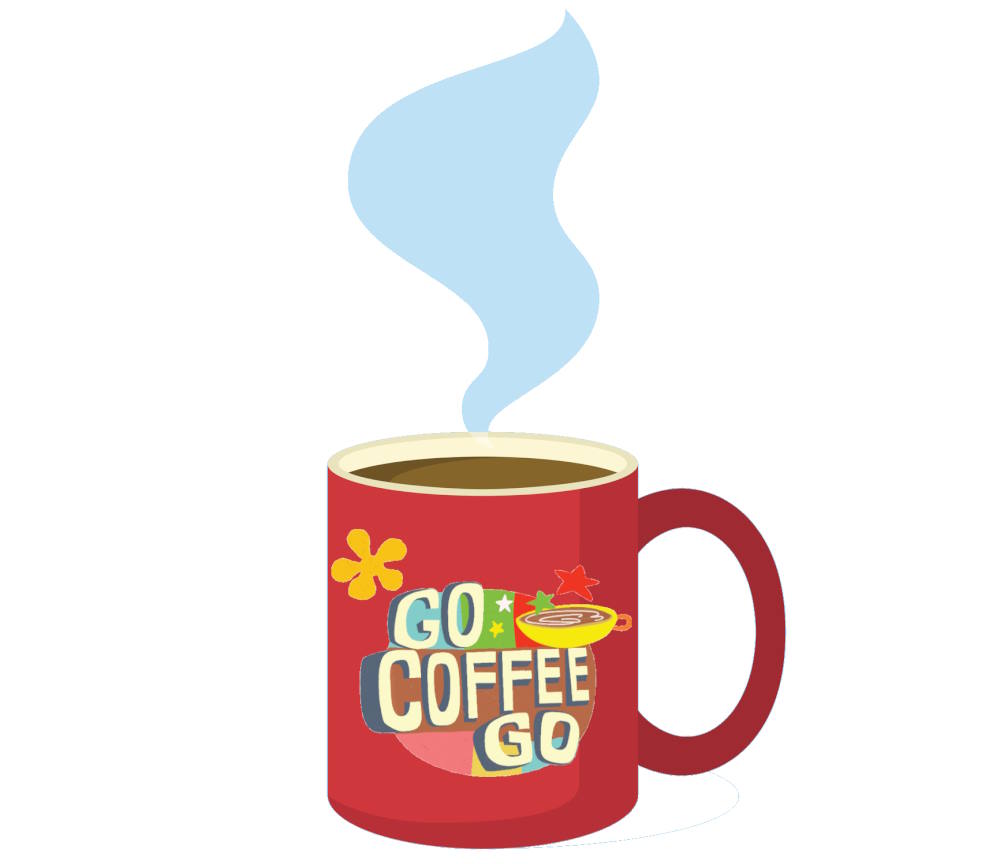 Image of a coffee mug with the GoCoffeeGo logo on it