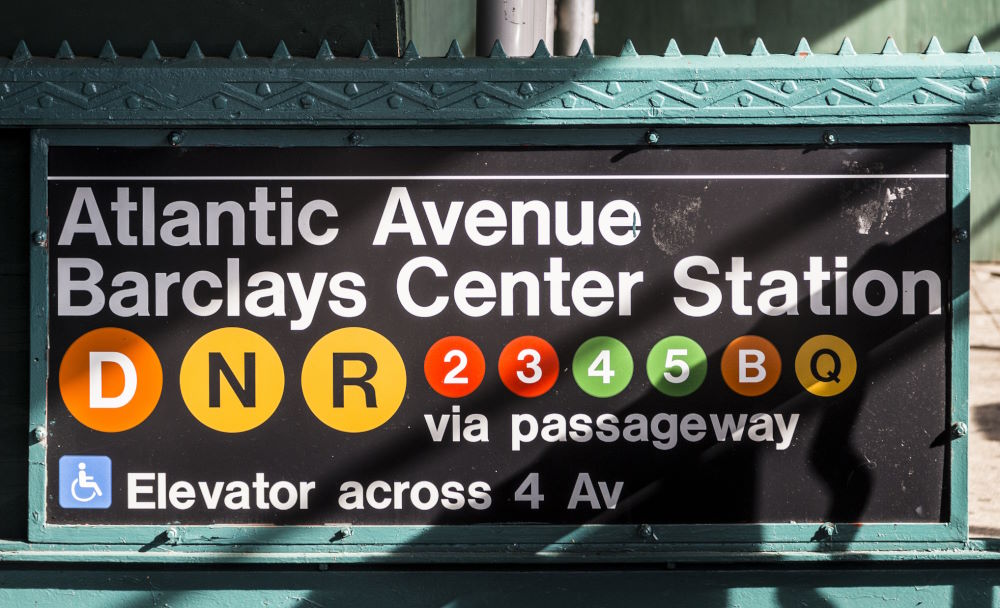Image of the Atlantic Ave Barclays Center Train Station