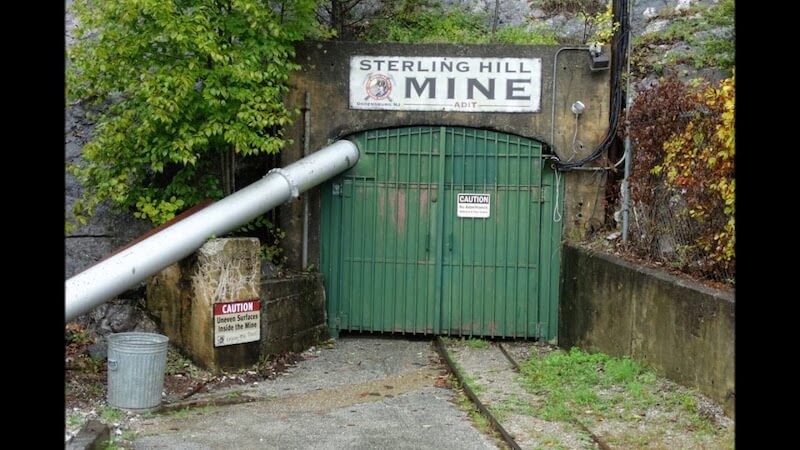 Entry of Sterling Mine in Ogdensburg