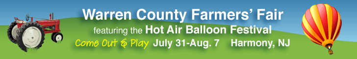 Warren County Farmers Fair Hot Air Ballooning in NJ