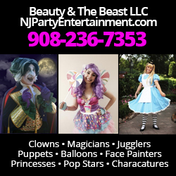 Beauty and the Beast Party Entertainers in New Jersey