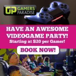 Gamer's Paradise Party Place Union County NJ