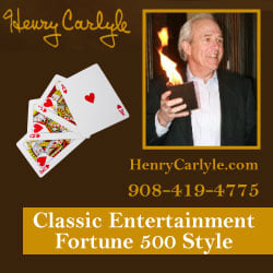 Henry Carlyle Magician in New Jersey