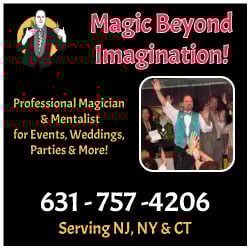 Robert McEntee Magic Magicians in New Jersey