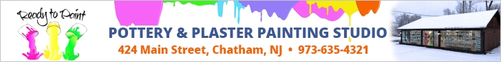 Ready to Paint Pottery Studio in NJ