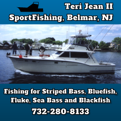 Teri Jean II Charter Boat Rentals in NJ
