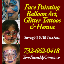 Your Face is my Canvas Face Painters in NJ