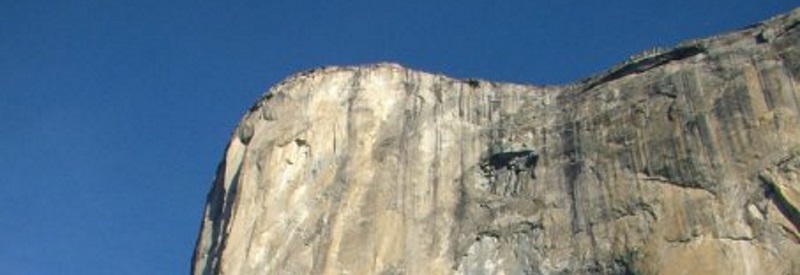 Image of El Capitan peak in Yosemete National Park.