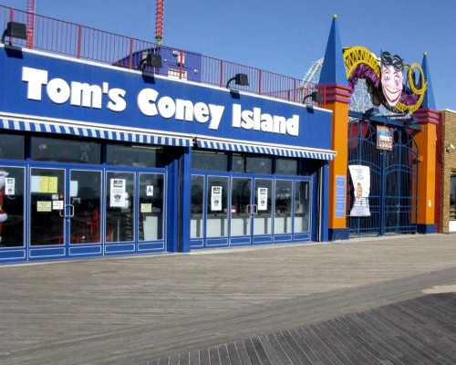 Toms Coney Island Boardwalk Eats NY