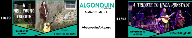 Algonquin Theatre upcoming concerts in NJ