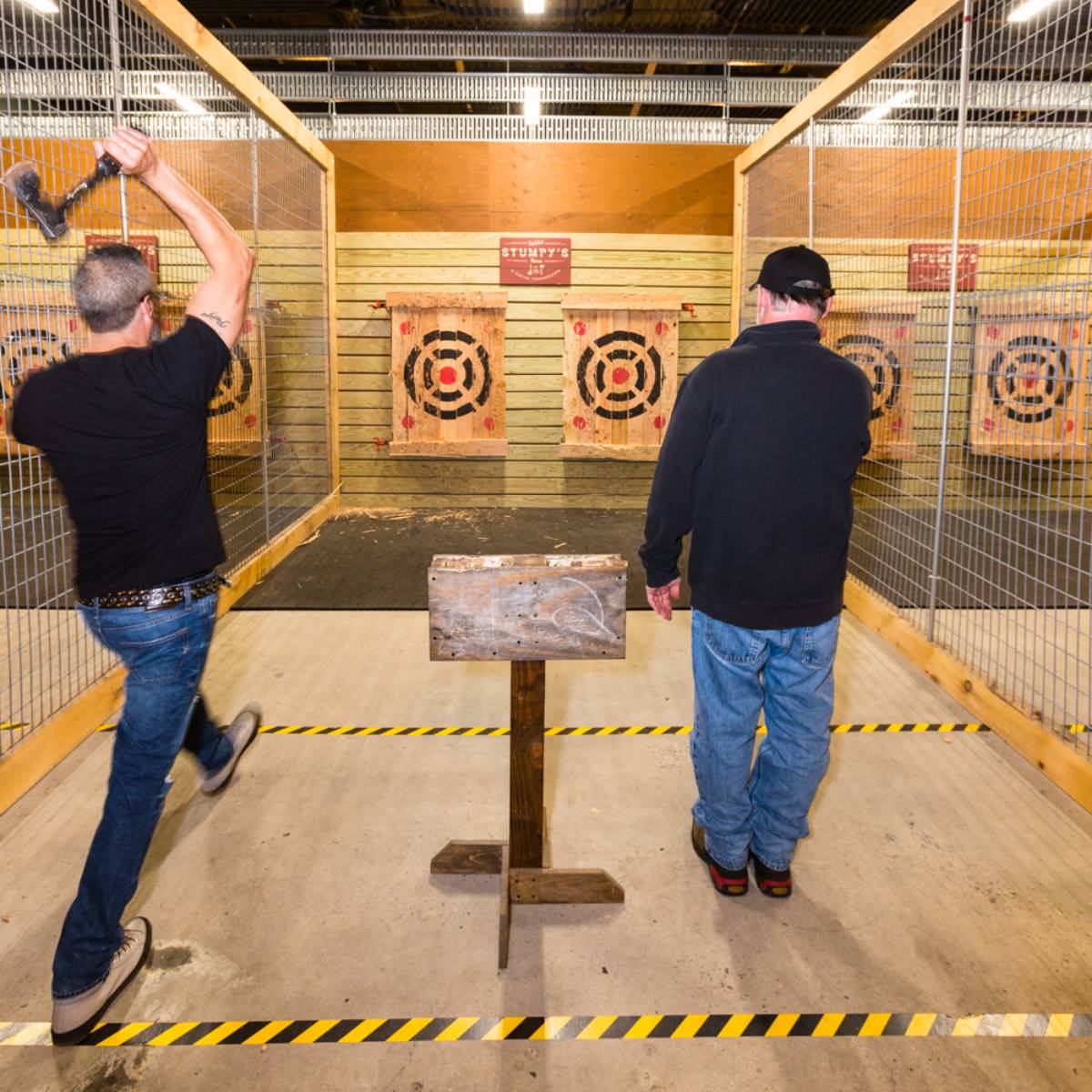 Stumpy's Hatchet House Green Brook, Axe Throwing Arenas in NJ, in