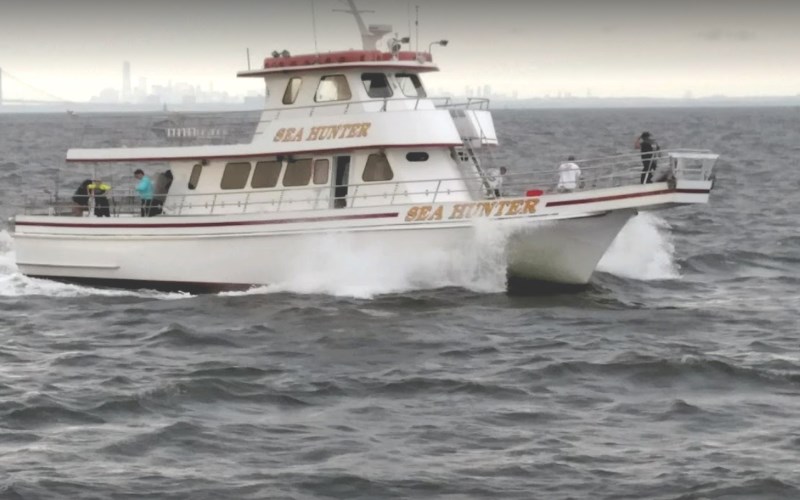 75 foot Sea Hunter, Fishing Party Boats in NJ, in Atlantic 