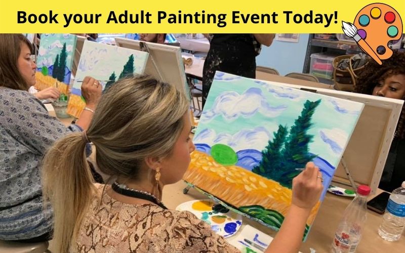 Canvas and Cocktails BYOB Canvas Painting Classes in Monmouth County NJ