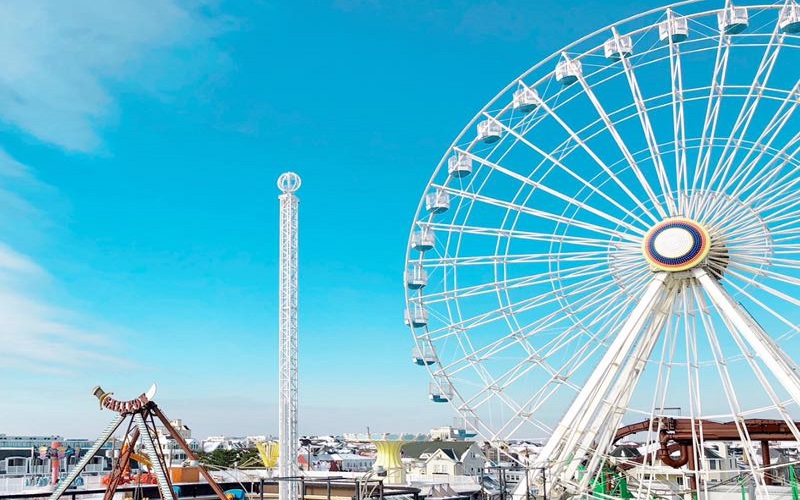 From the ferris wheel to muzik express, enjoy Gillian's Wonderland Amusement Park in Ocean City NJ!