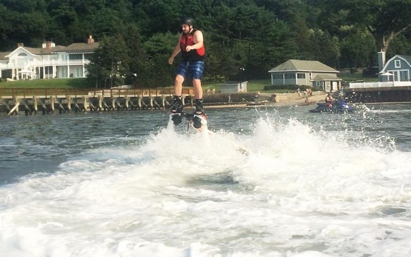 Fly High Entertainment ensures quality exercise while utilizing virtually unknown jetpacks - you can fly!