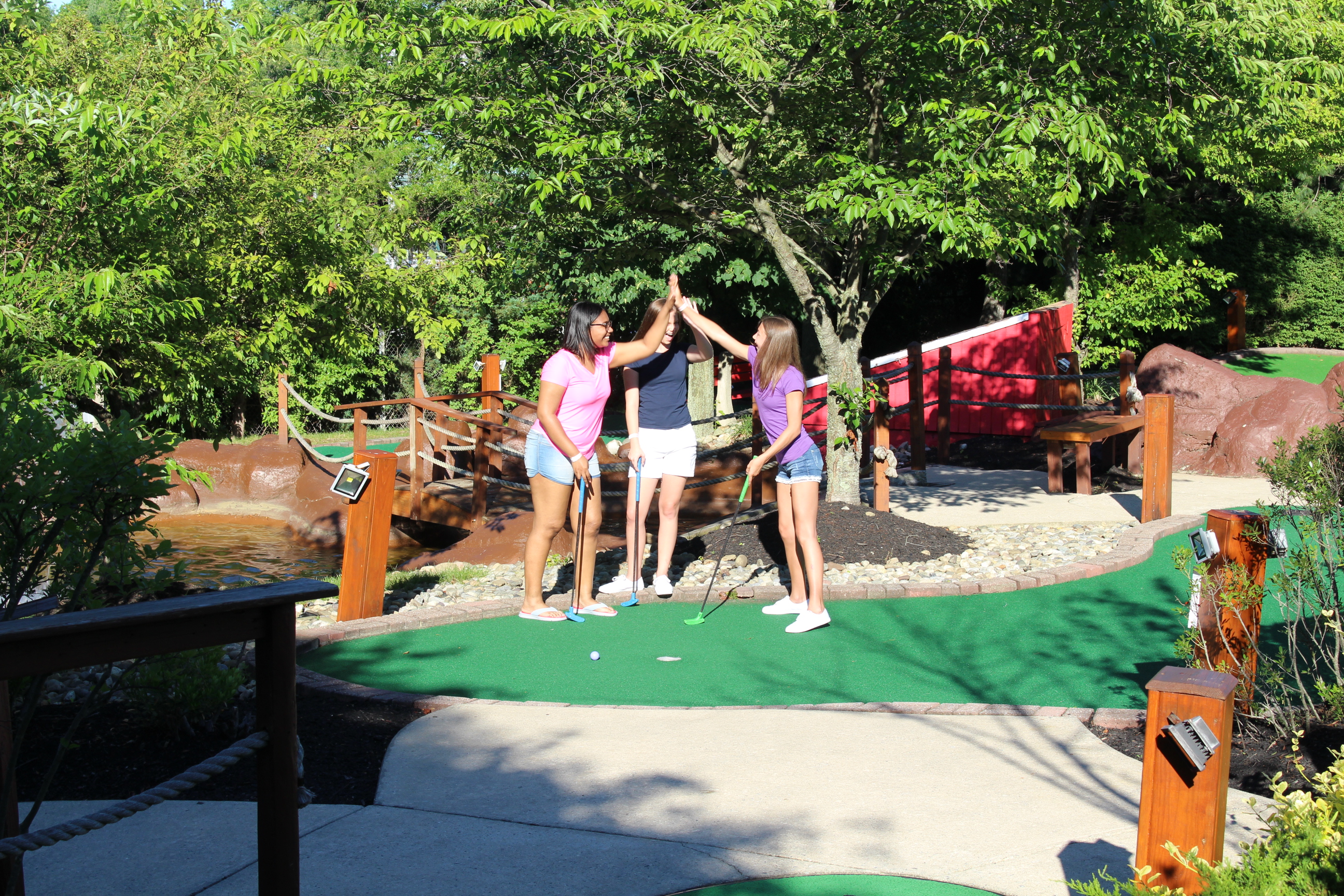 The Funplex Mount Laurel Outdoor Mini Golf Courses in New Jersey