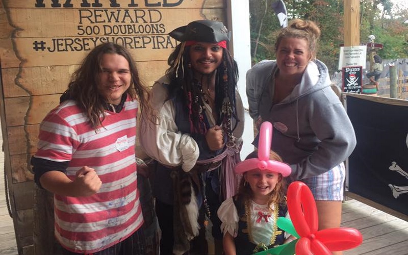 Smile and set sail with Jersey Shore Pirates.