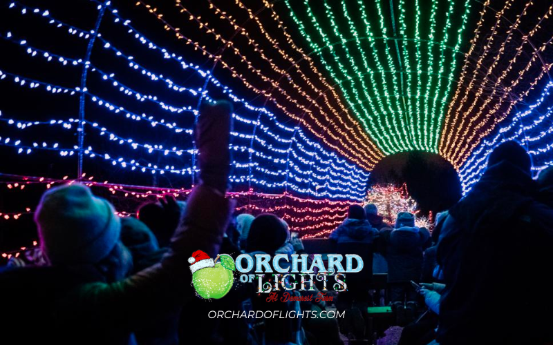Orchard of Lights at Demarest Farm, Christmas Events in NJ, in