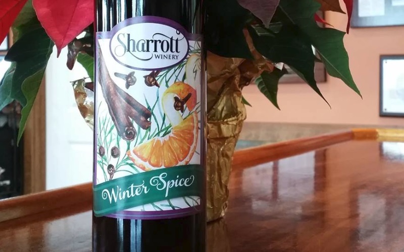 Winter Spice is one of the many aromatic flavors that Sharrott winery offers for retail purchase.