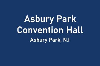 Asbury Park Convention Hall Upcoming Concerts NJ