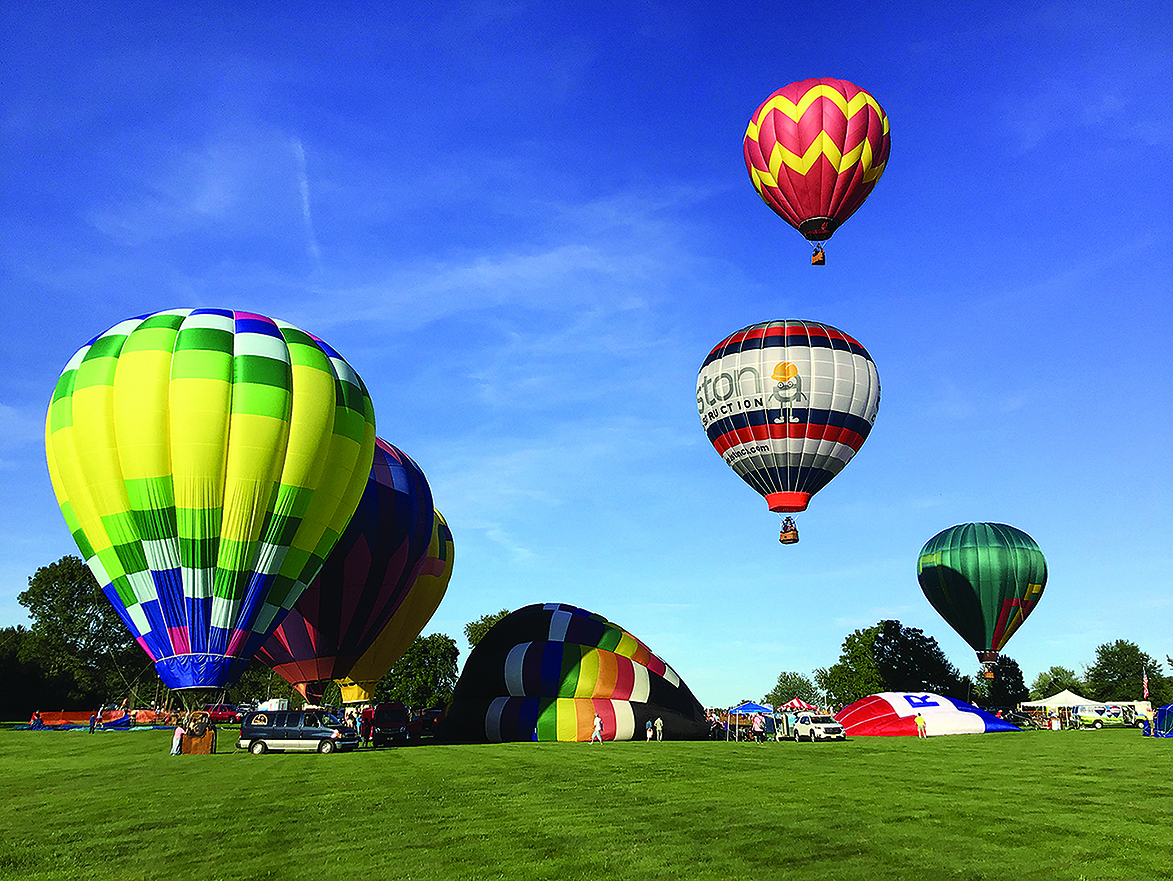 Warren County Day Trips with Kids in NJ Farmer's Fair and Hot Air Balloon Festival 