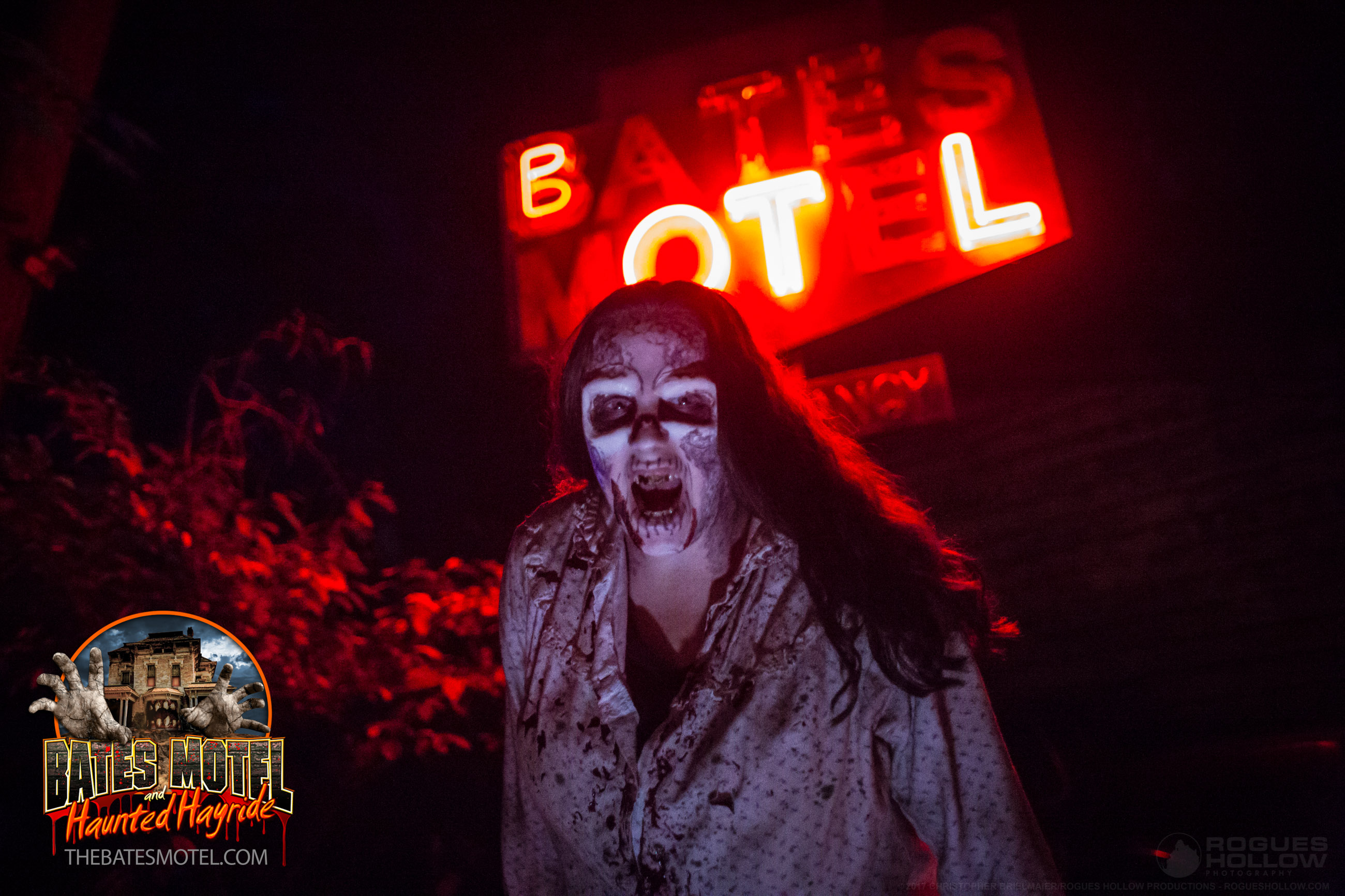 Bates Motel Haunted Hayride Halloween Attraction PA