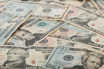 Image of ten and twenty dollar bills used to display some of the best things to do in NJ for cheap