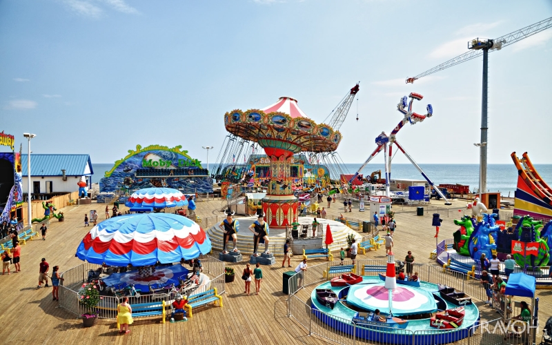 Casino Pier Boardwalk Activities Seaside Heights NJ