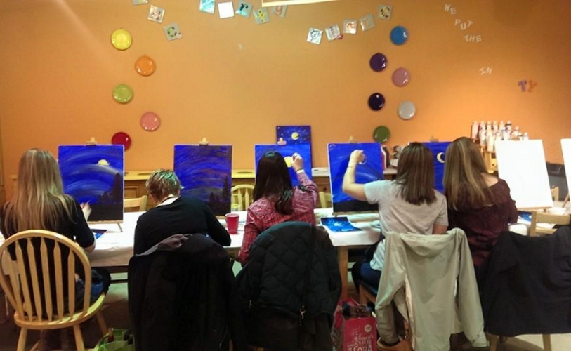 Color Me Mine Summit WalkIn Art Studio in Northern NJ