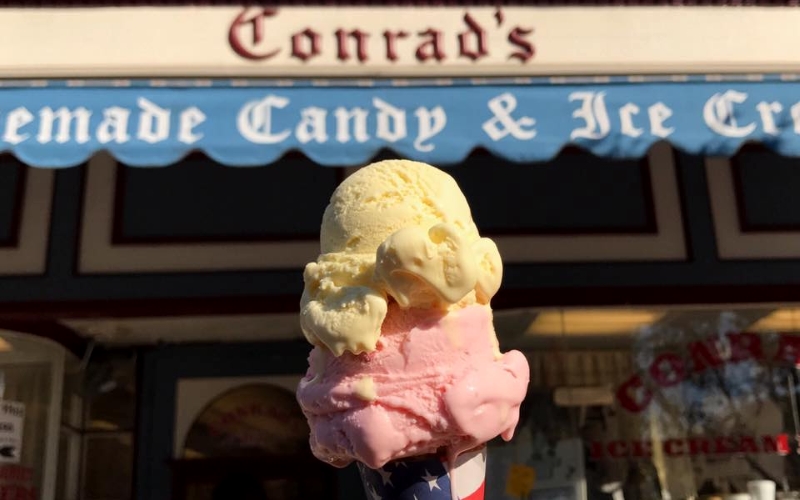 Conrad's Ice Cream Shop Northern Jersey 
