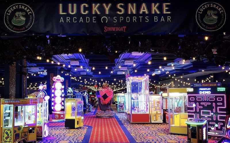 Image of The Lucky Snake Arcade