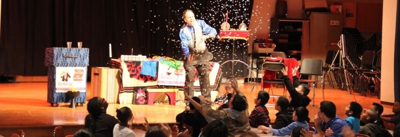 School Assembly Magic!