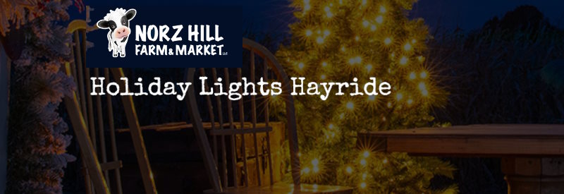 Holiday Lights Hayride at Norz Hill Farm