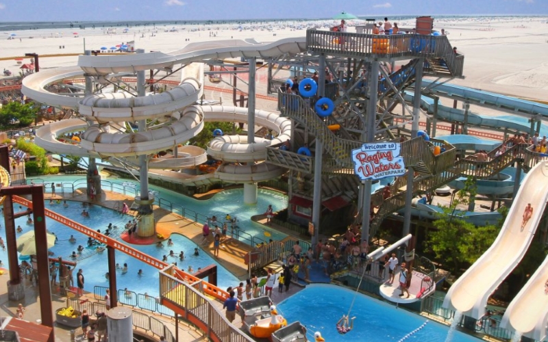 Raging Waters Water Park Cape May County NJ