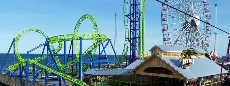 Seaside Heights Beach and Boardwalk