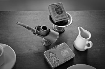 A cool thing to do is to have some unique smoking paraphernalia