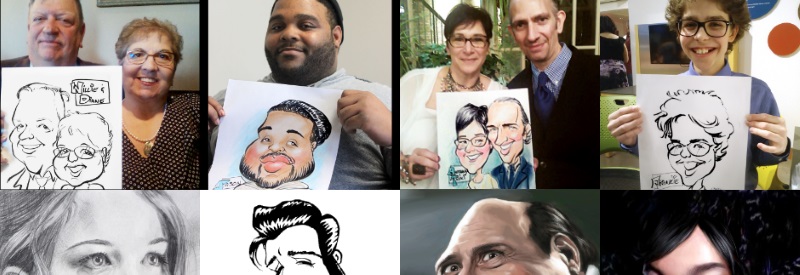 The Blue Studios Caricatures 