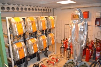 Image of a spacesuit at a unique museum in NJ 