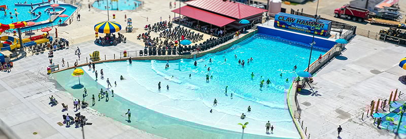 Water Main at Diggerland