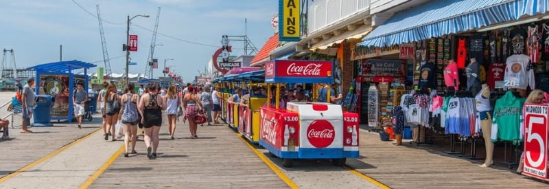 Wildwood NJ Boardwalk 